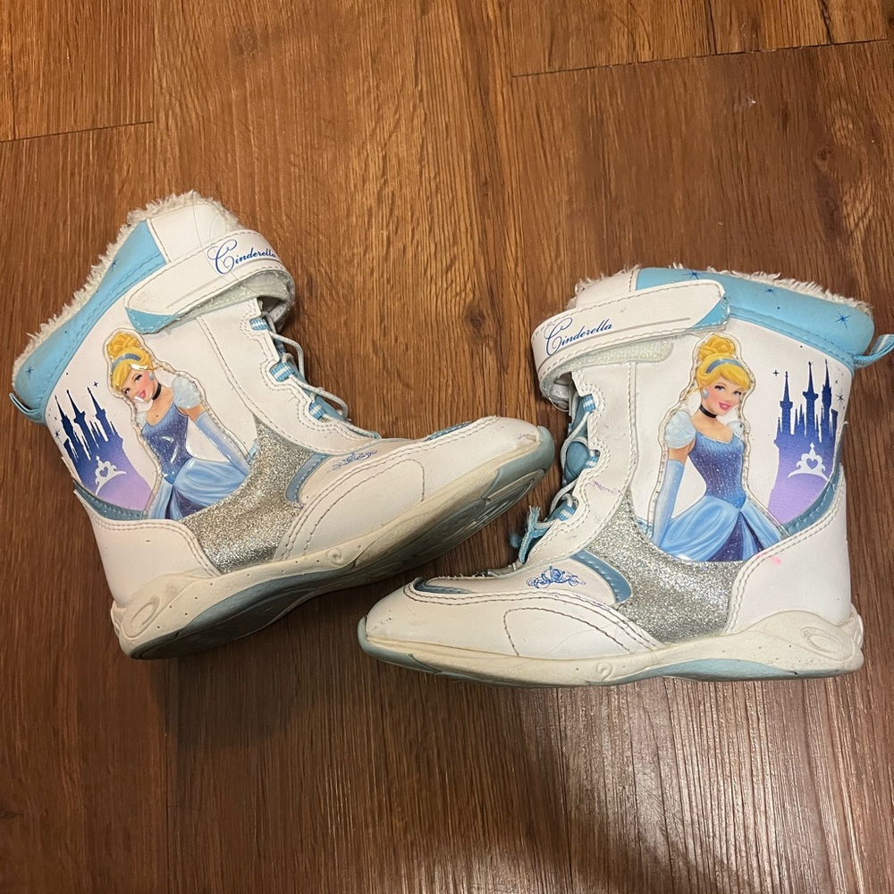 Toddler Cinderella Snow Boots